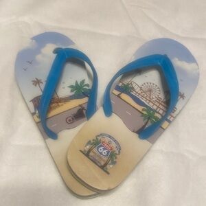 Men flip flops Santa Mónica beach size L